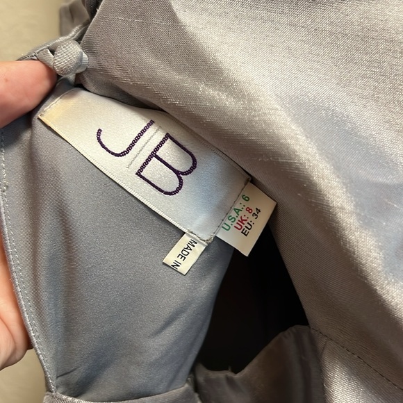 Silver bridesmaid dress - Picture 6 of 6